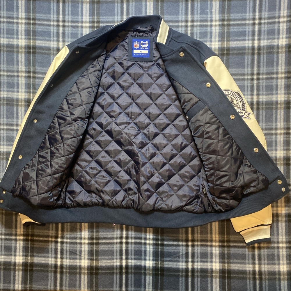 Ultra Game Dallas Cowboys Letterman Varsity Jacket Size Medium NWT - Picture 4 of 8